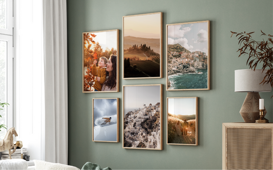 How To Create a Collage Wall that Evolves with the Seasons