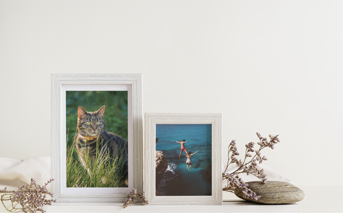 How to Style Picture Frames on a Table