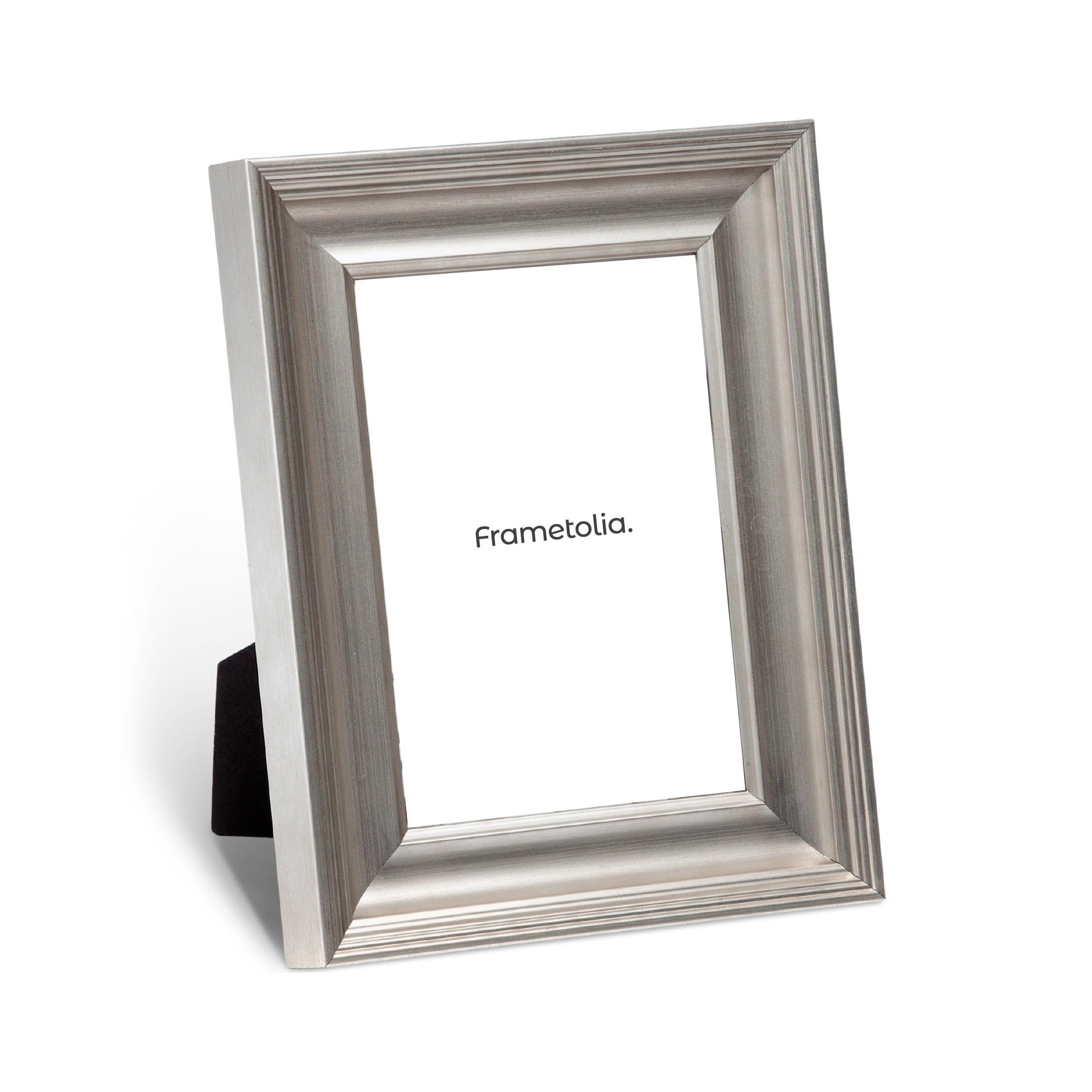 pewter modern medium width tabletop frame