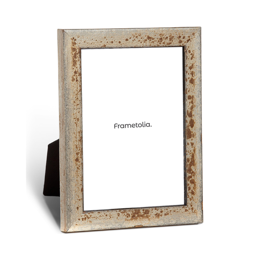 Frosted Silver Narrow Width Table Top Frame