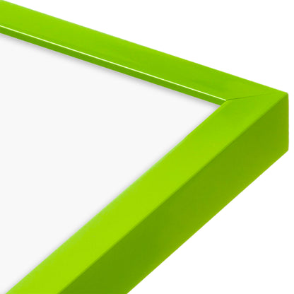 Fresh Lime Narrow Width Wall Frame