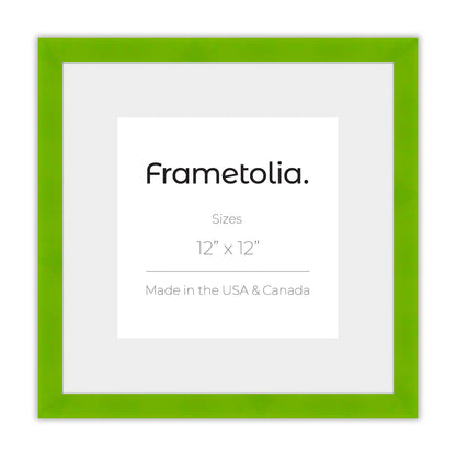Fresh Lime Narrow Width Wall Frame