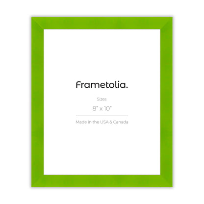 Fresh Lime Narrow Width Wall Frame