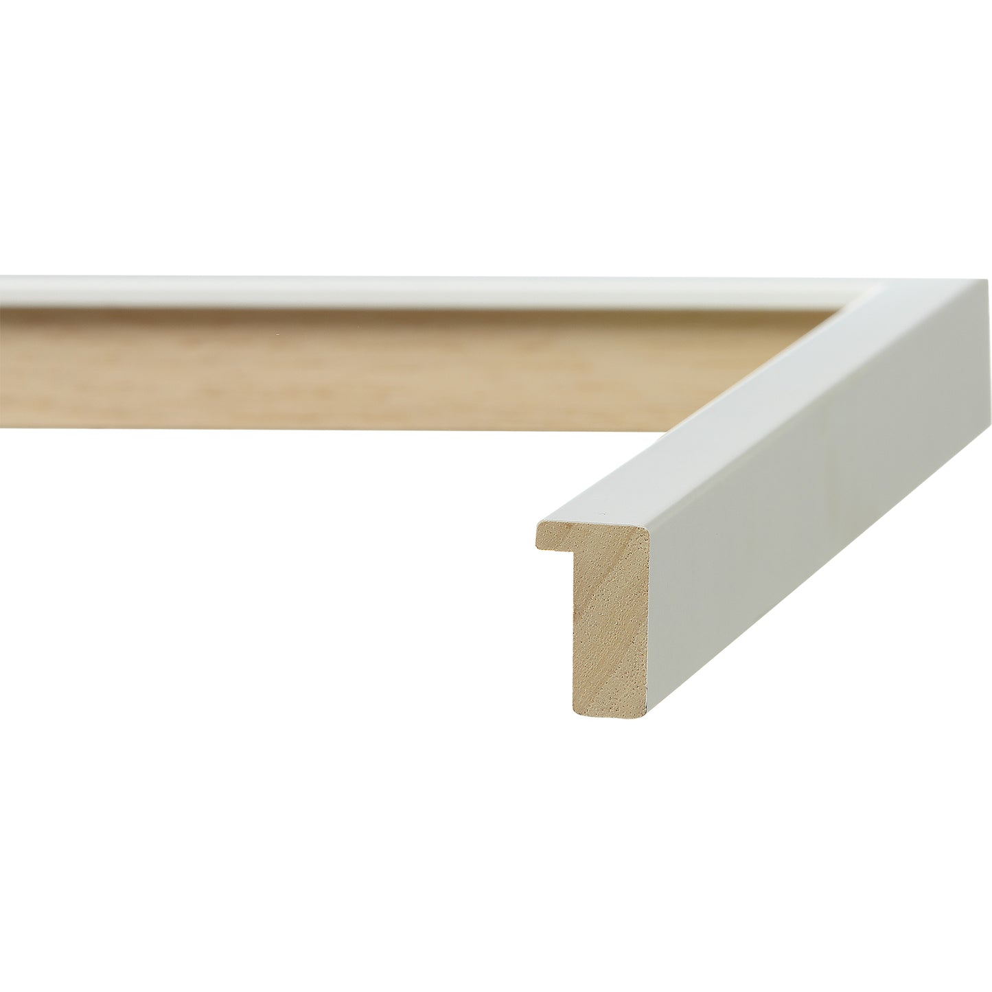 Steel White Mercer Wall Frame