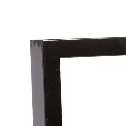 Black Lacquer Narrow Width Table Top Frame