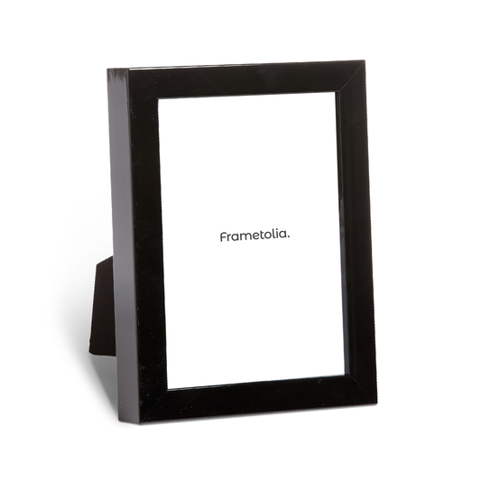 Black Lacquer Narrow Width Table Top Frame