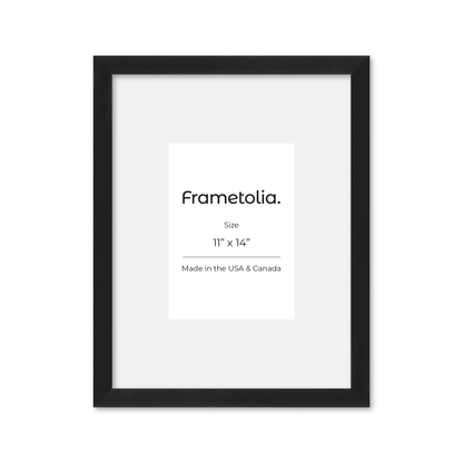 11" x 14" Espresso Manhattan Wall Frame