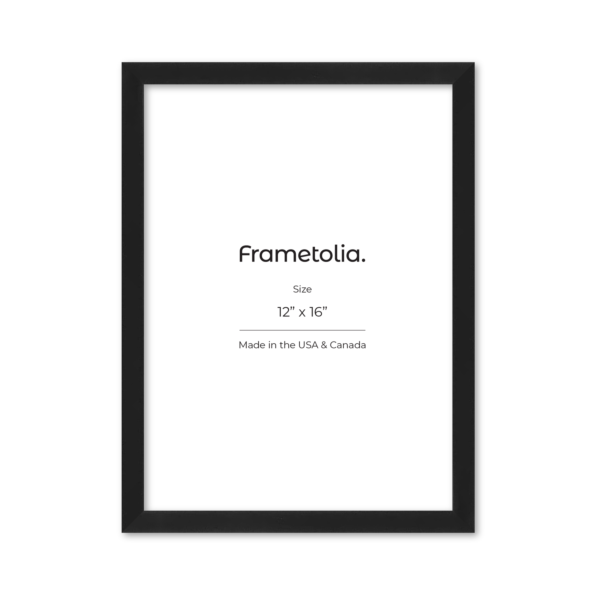 12" x 16" Espresso Manhattan Wall Frame