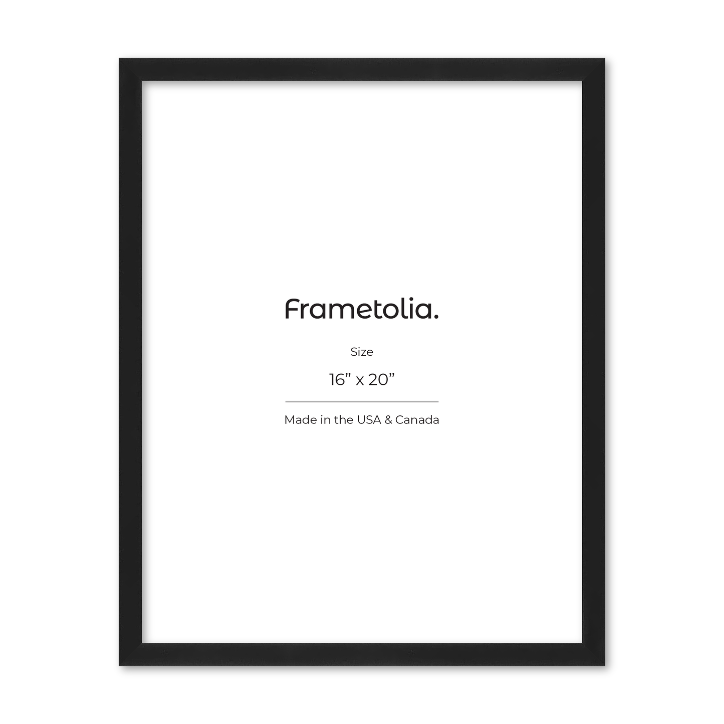 16" x 20" Espresso Manhattan Wall Frame