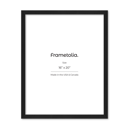 16" x 20" Espresso Manhattan Wall Frame