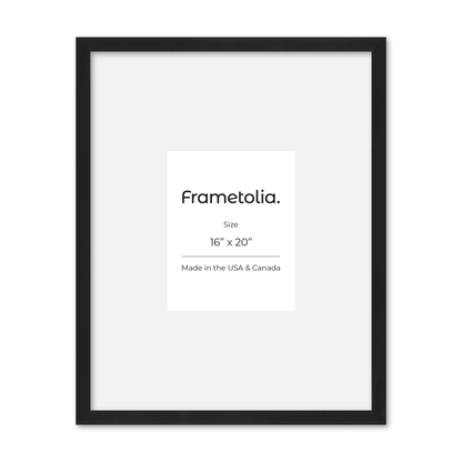 16" x 20" Espresso Manhattan Wall Frame