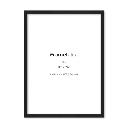 18" x 24" Espresso Manhattan Wall Frame