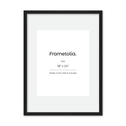 18" x 24" Espresso Manhattan Wall Frame