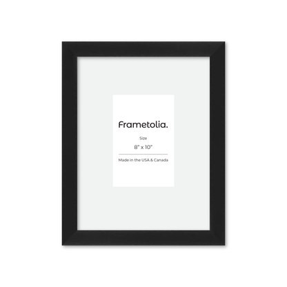 8" x 10" Espresso Manhattan Wall Frame