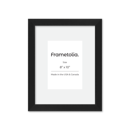 8" x 10" Espresso Manhattan Wall Frame