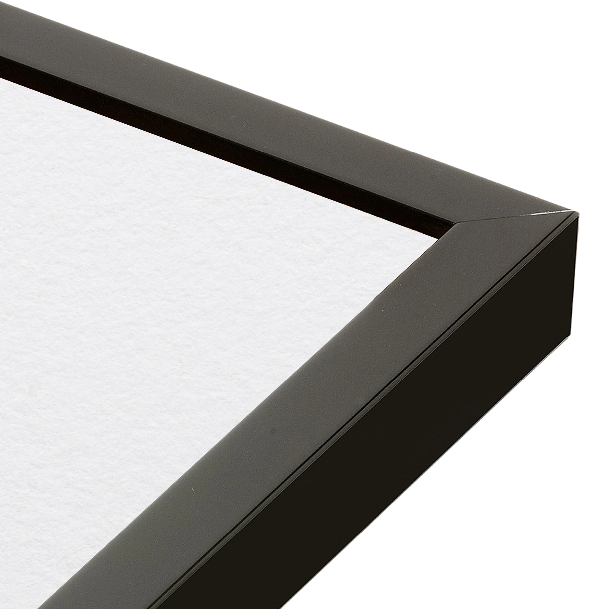 corner of the Espresso Manhattan Wall Frame