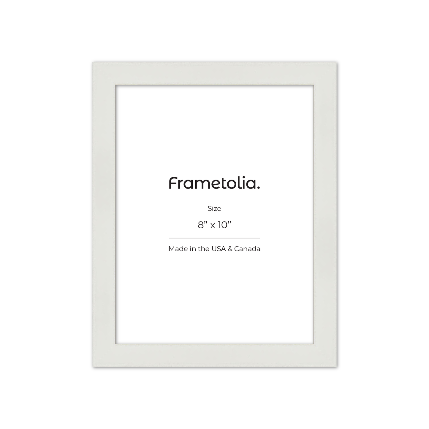 White Lacquer Manhattan Wall Frame