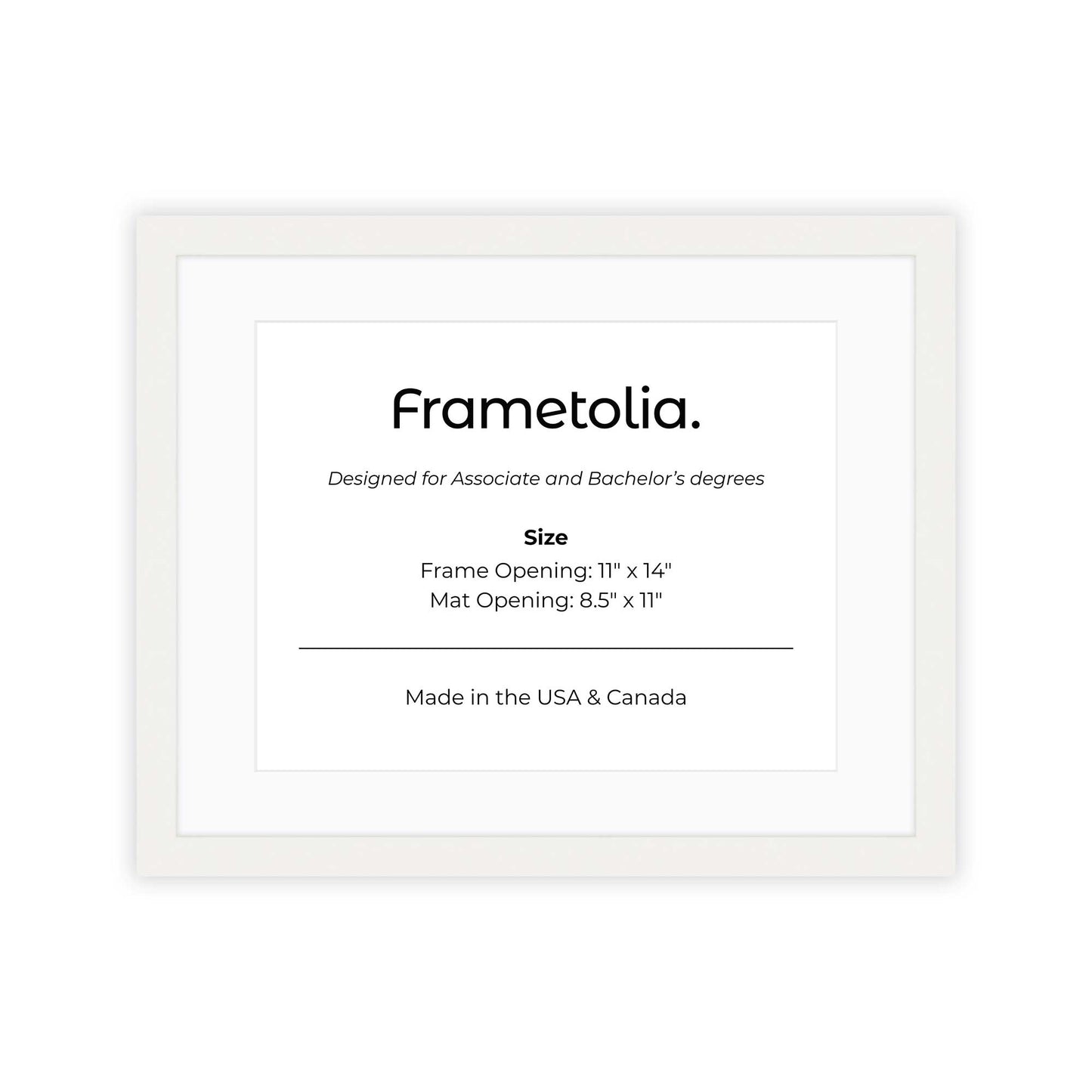 White Lacquer Manhattan Wall Frame