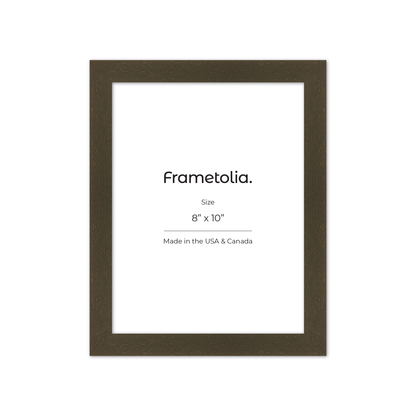 8" x 10" Brown Manhattan Wall Frame
