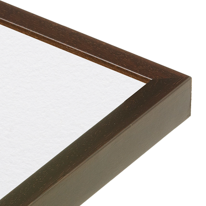 corner of the Brown Manhattan Wall Frame