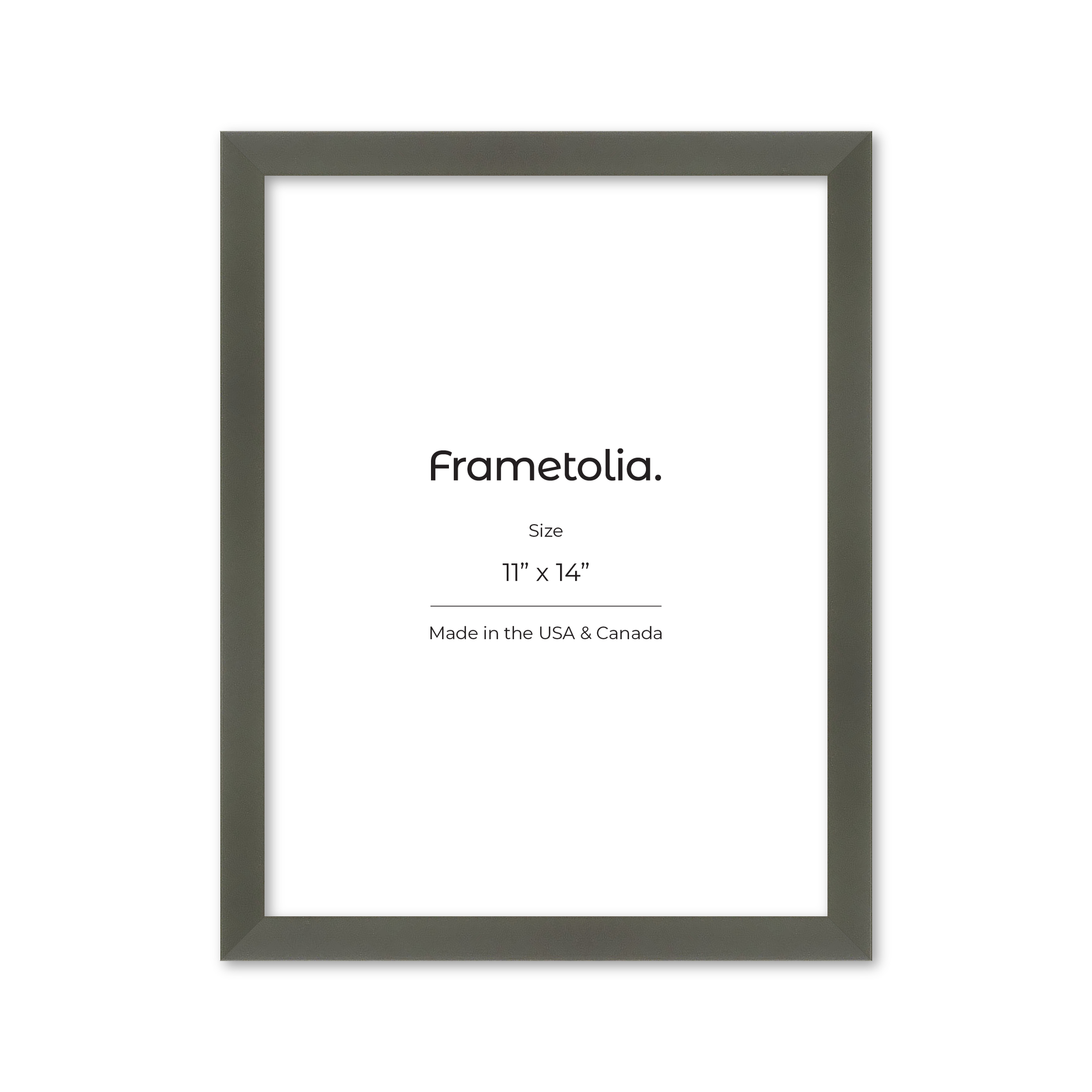 11" x 14" Gray Manhattan Wall Frame