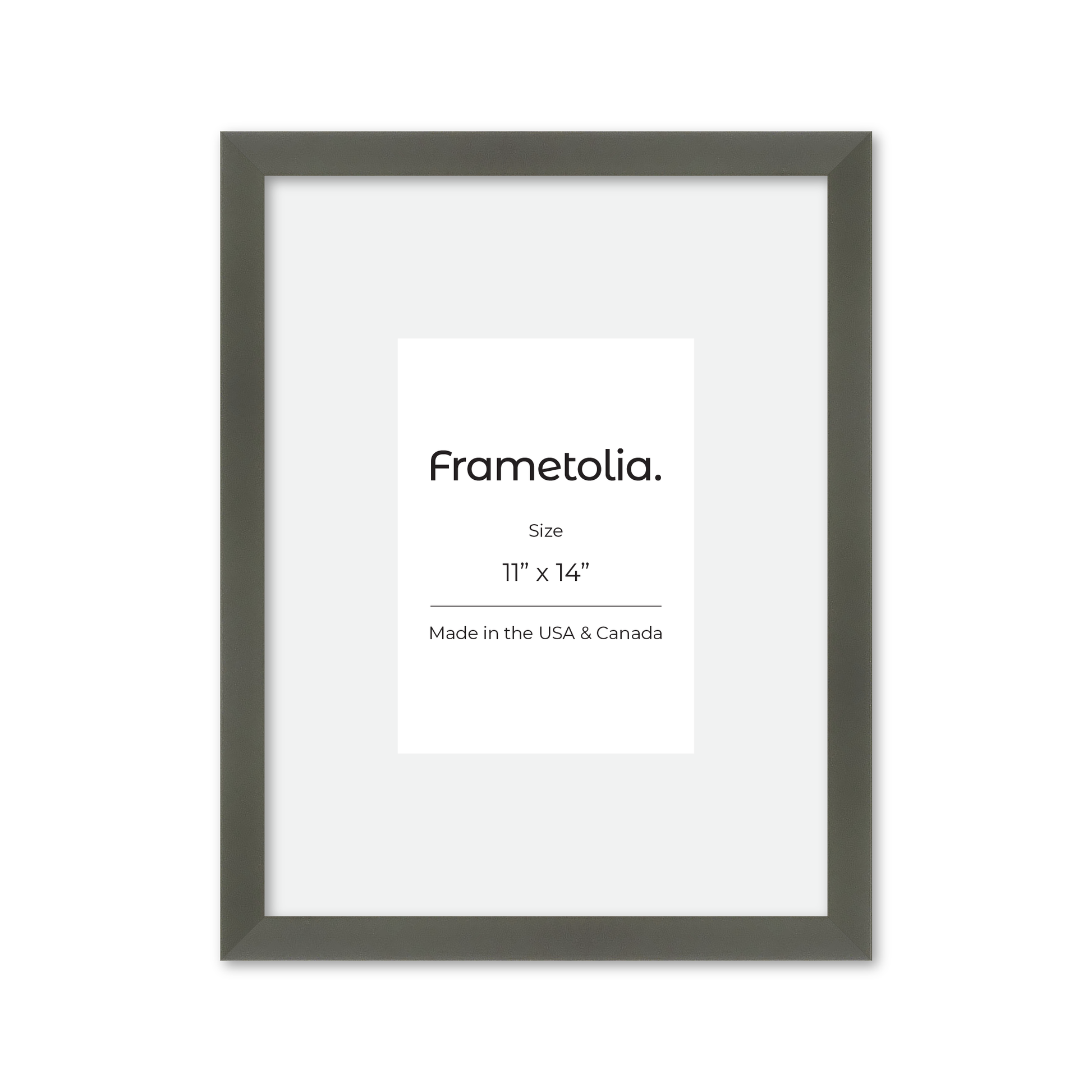 11" x 14" Gray Manhattan Wall Frame