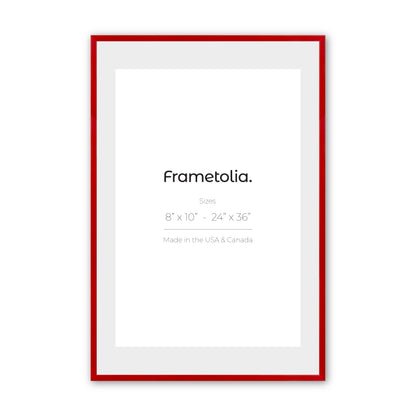 Cherry Red Aurora Wall Frame
