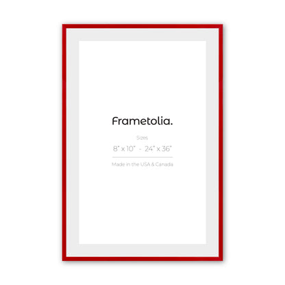 Cherry Red Aurora Wall Frame