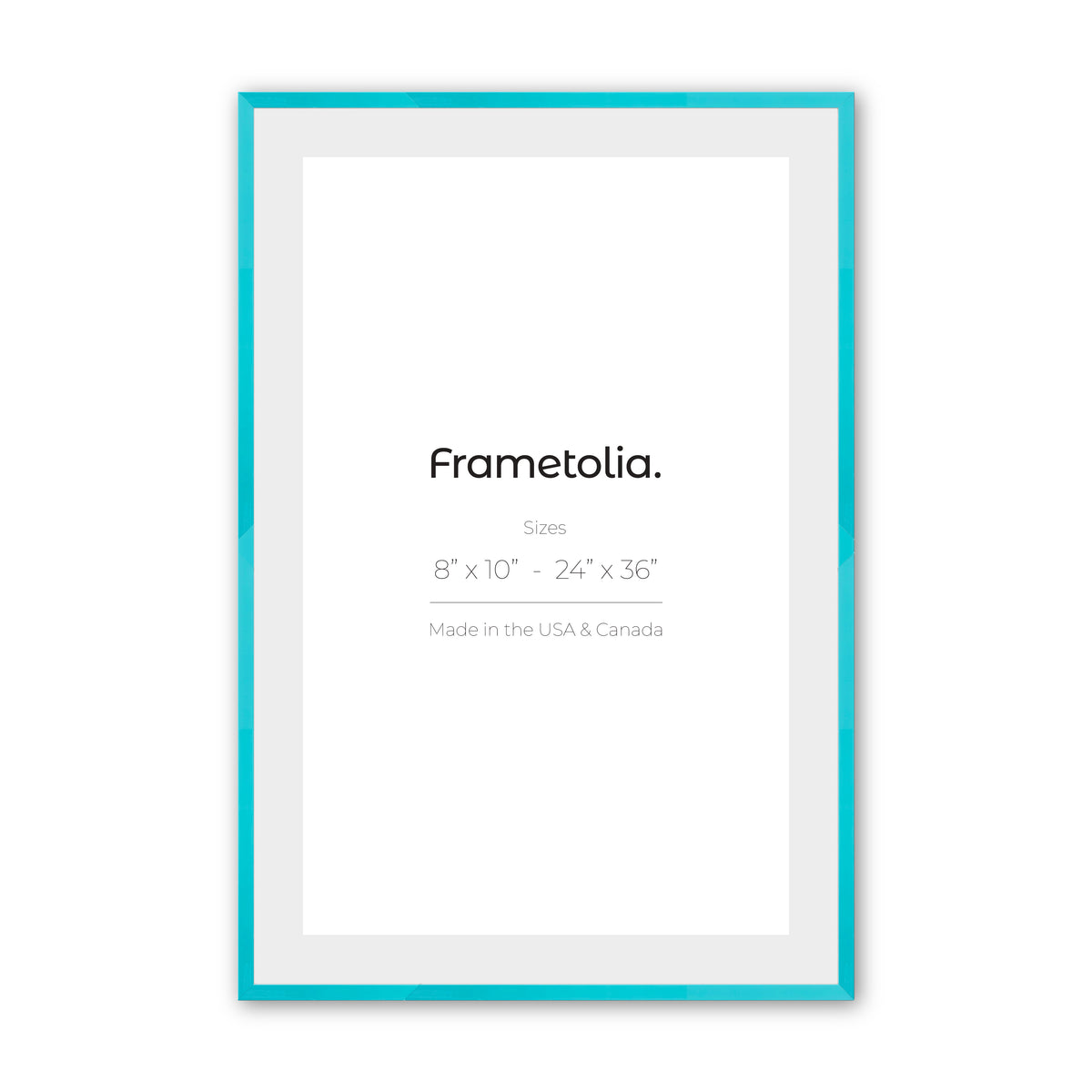 Capri Teal Aurora Wall Frame