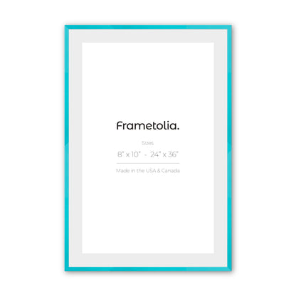 Capri Teal Aurora Wall Frame