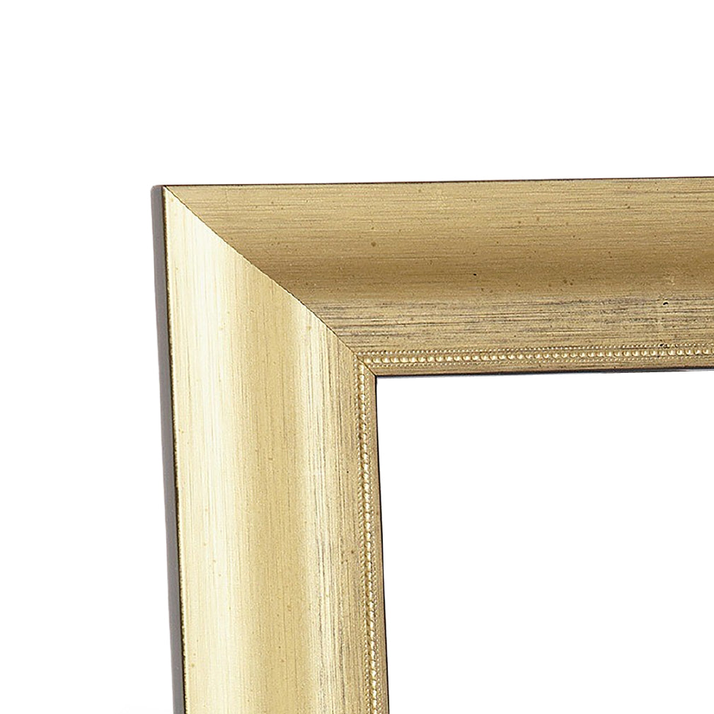 Rubbed Gold Modern Medium Width Table Top Frame