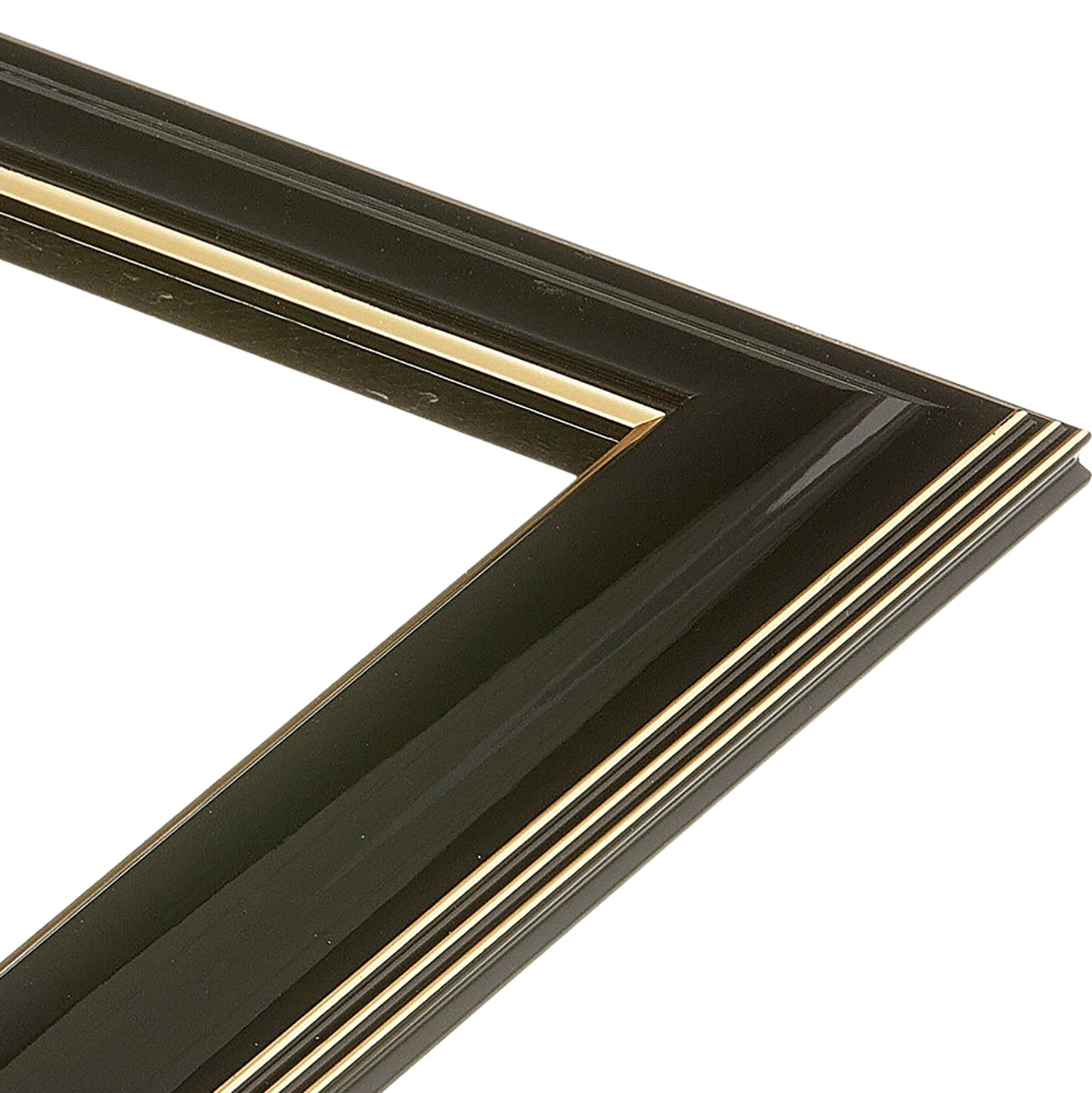 Black & Gold Medium Width Table Top Frame