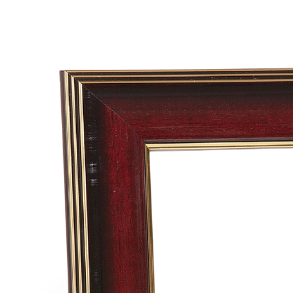 Mahogany Lacquer Medium Width Table Top Frame