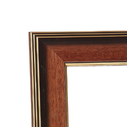 Walnut Lacquer Modern Medium Width Table Top Frame