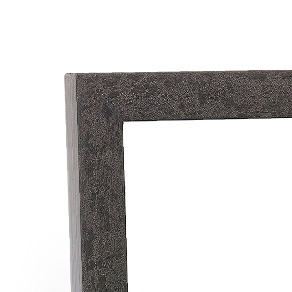 Textured Charcoal Narrow Width Table Top Frame