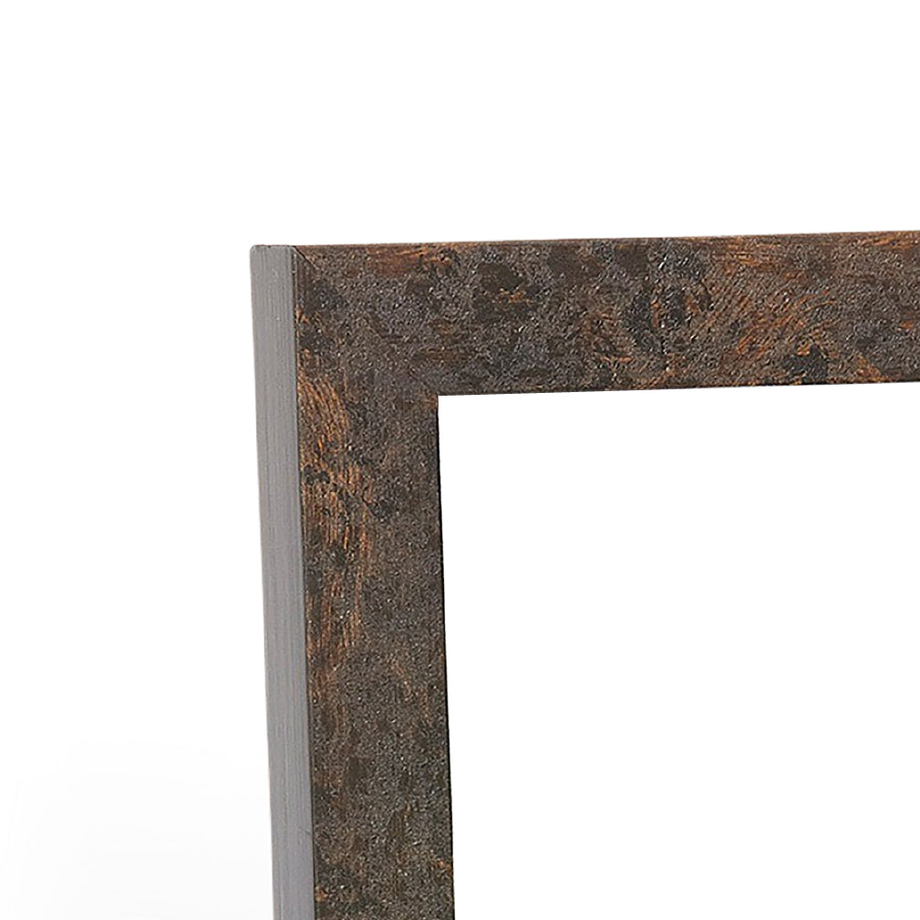 Dark Brown Narrow Width Table Top Frame