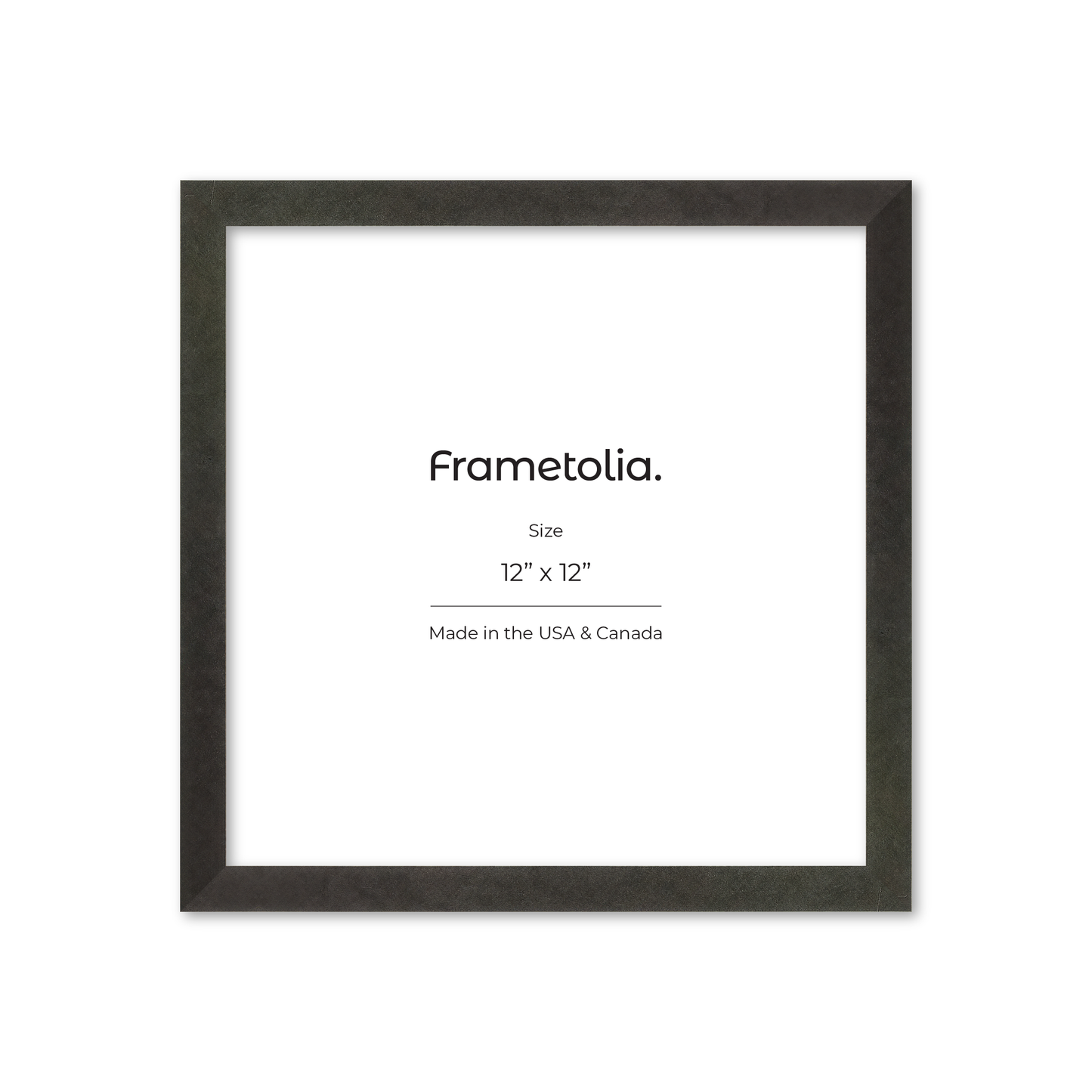 12" x 12" Charcoal Vienna Wall Frame
