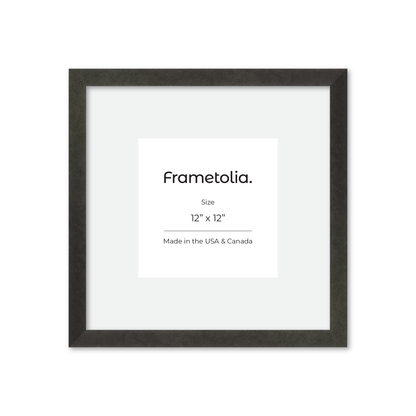 12" x 12" Charcoal Vienna Wall Frame