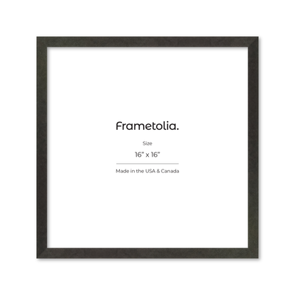 16" x 16" Charcoal Vienna Wall Frame