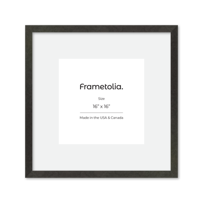 16" x 16" Charcoal Vienna Wall Frame