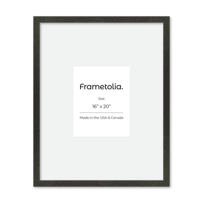 16" x 20" Charcoal Vienna Wall Frame