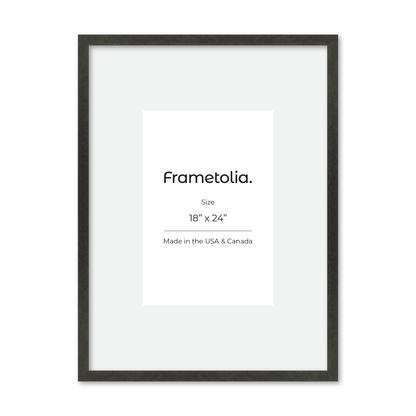 18" x 24" Charcoal Vienna Wall Frame