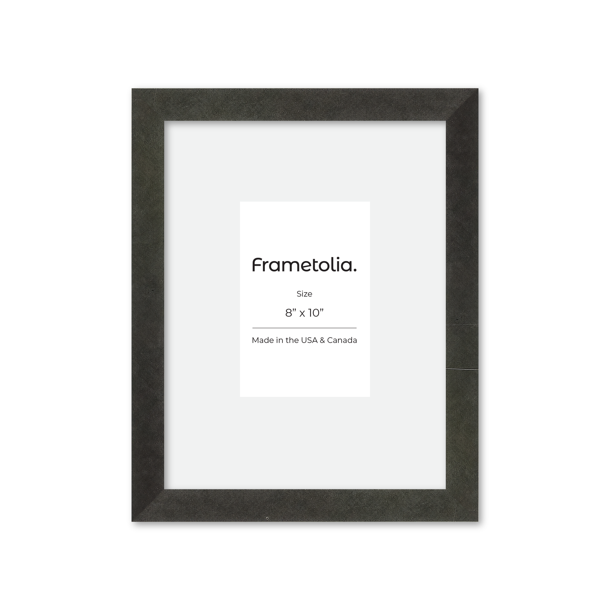 8" x 10" Charcoal Vienna Wall Frame