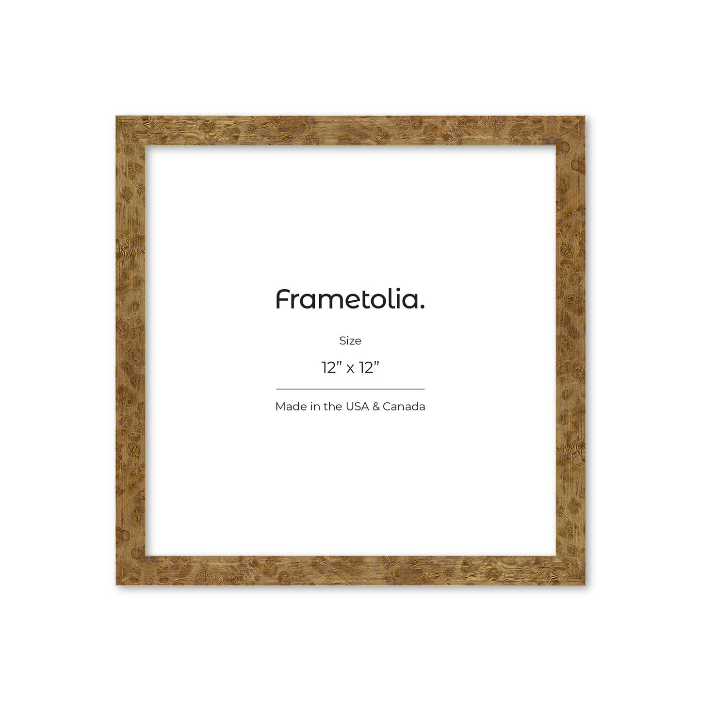 12" x 12" Cream Vienna Wall Frame