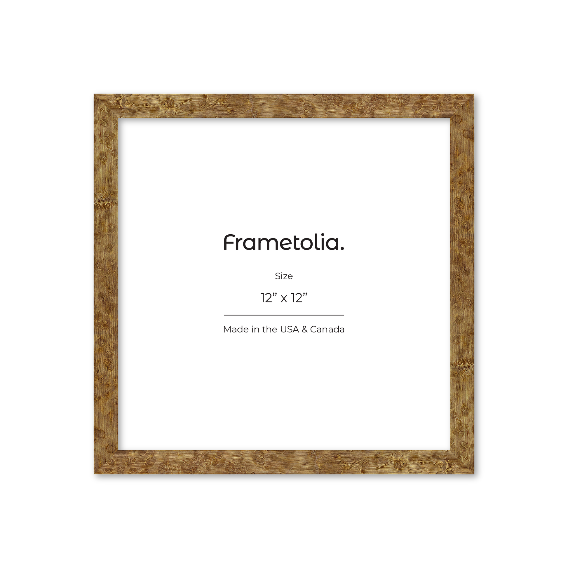 12" x 12" Cream Vienna Wall Frame