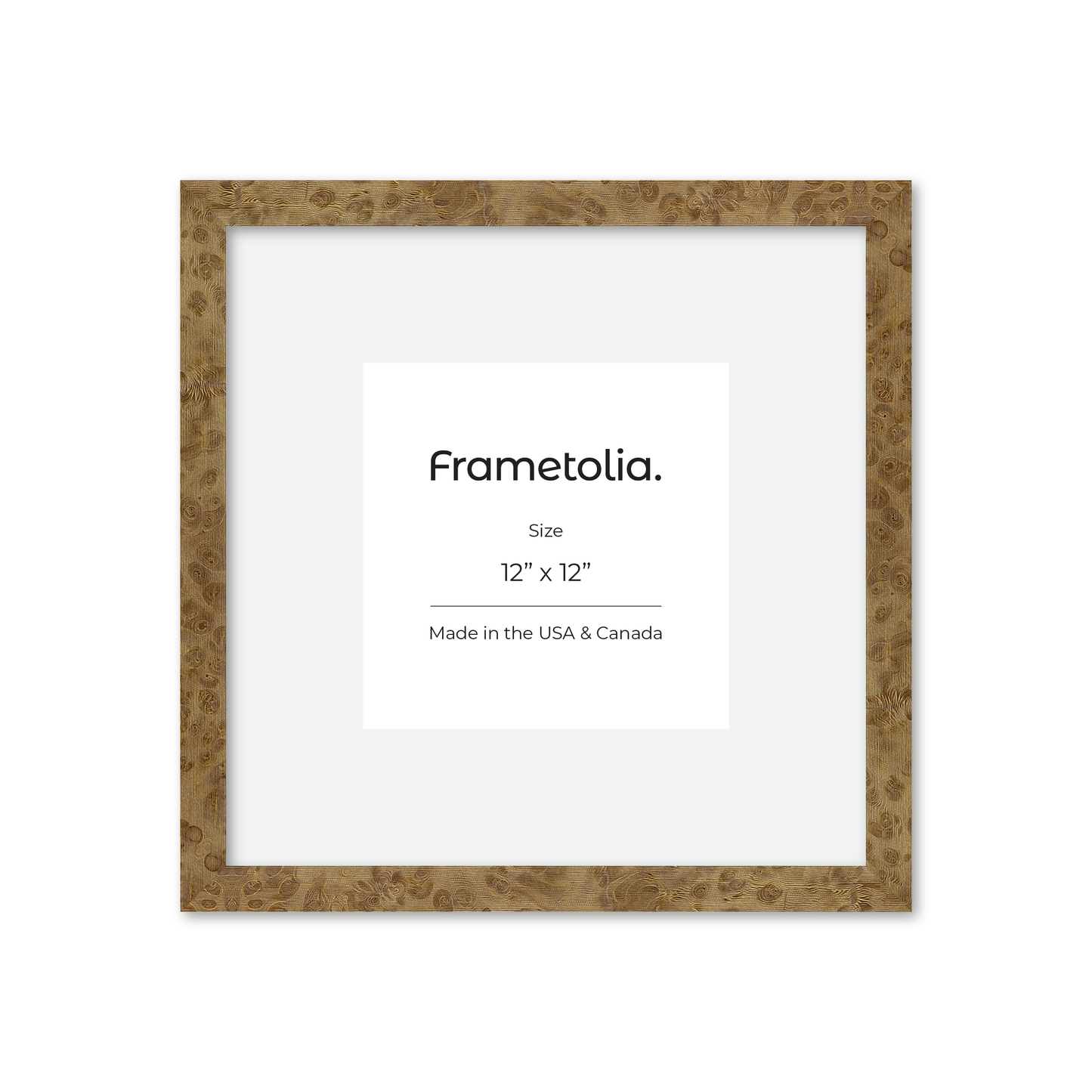 12" x 12" Cream Vienna Wall Frame
