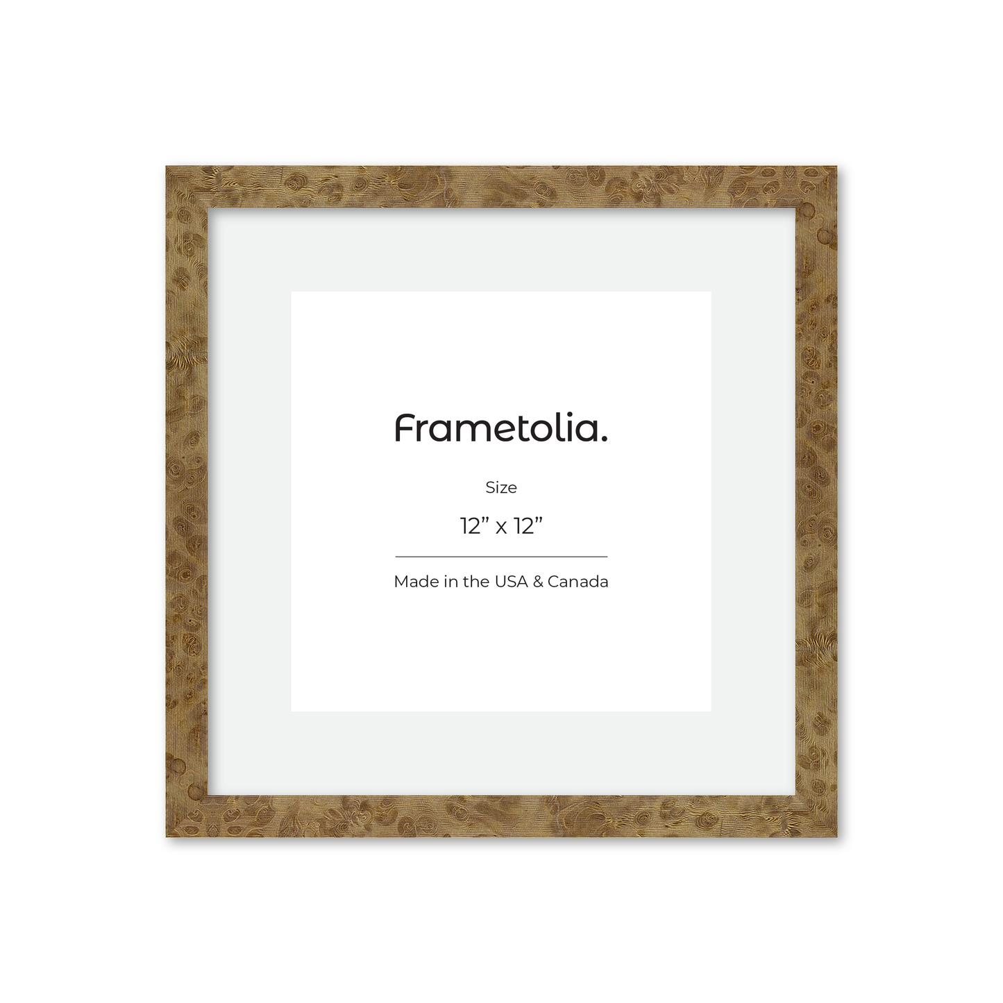 12" x 12" Cream Vienna Wall Frame