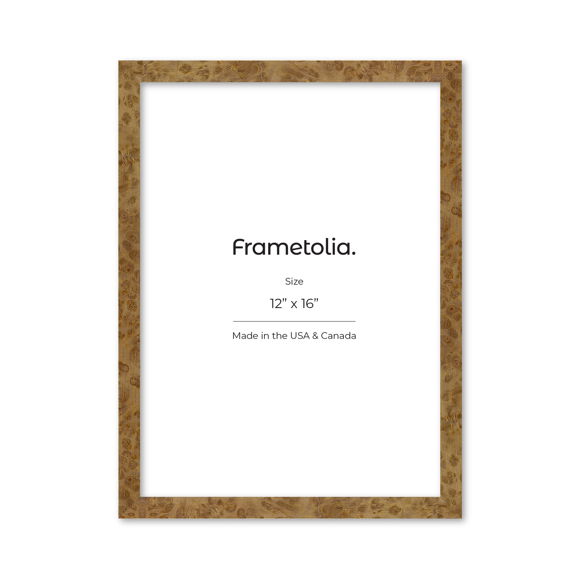 12" x 16" Cream Vienna Wall Frame