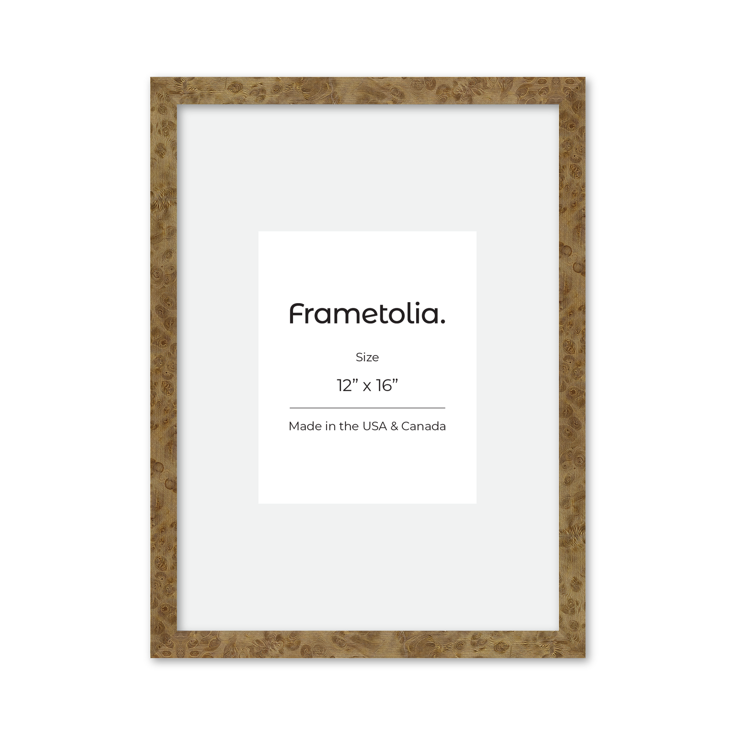 12" x 16" Cream Vienna Wall Frame