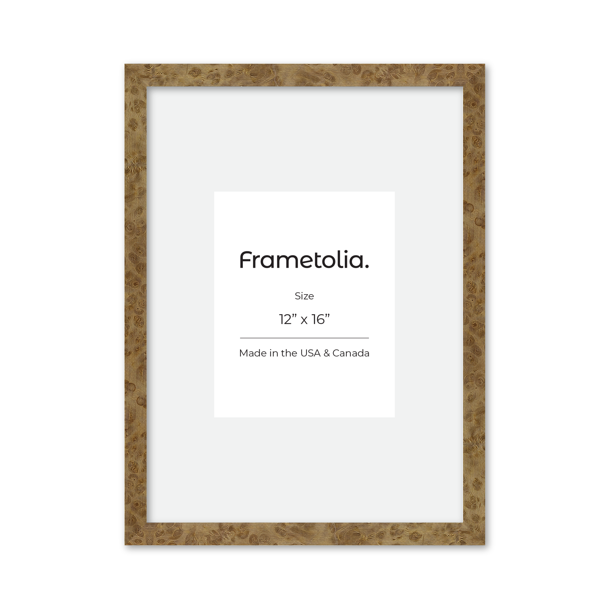 12" x 16" Cream Vienna Wall Frame